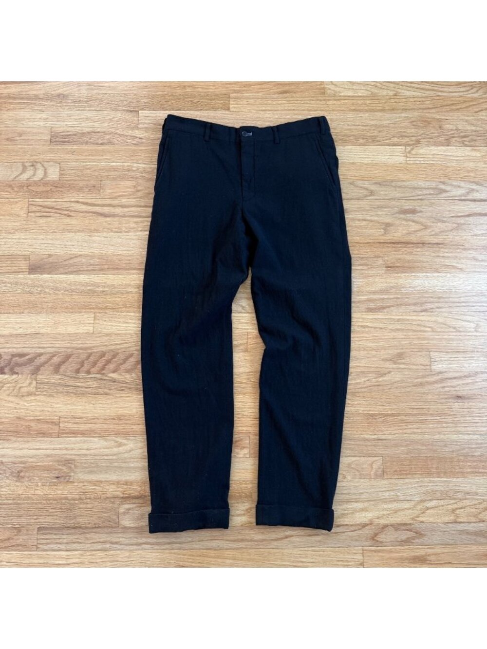 Comme des Garçons Homme Deux AW15 Relaxed Wool/Cashmere Trousers DQ-P031 XL